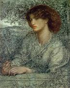 Dante Gabriel Rossetti Aurea Catena oil on canvas